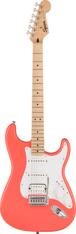 Squier Sonic™ Stratocaster® HSS Maple Fingerboard Tahitian Coral