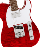 Squier Affinity Series® Telecaster® FMT SH Laurel Fingerboard Crimson Red Transparent
