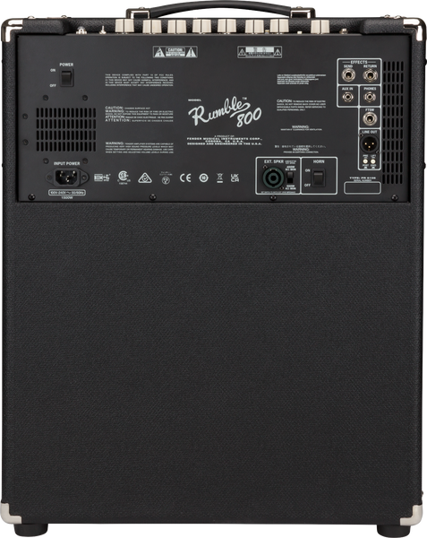 Fender Rumble™ 800 Combo – The Brantford Music Centre