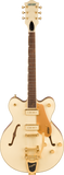 Gretsch Electromatic™ Pristine LTD Center Block Double-Cut with Bigsby® Laurel Fingerboard White Gold