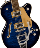 Gretsch G5655T-QM Electromatic® Center Block Jr. Single-Cut Quilted Maple with Bigsby® Hudson Sky
