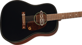 Gretsch Deltoluxe Dreadnought Walnut Fingerboard Black Top