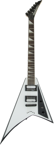 Jackson JS Series Rhoads JS32T Amaranth Fingerboard White with Black Bevels