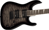 Jackson JS Series Dinky® JS20 DKQ 2PT Amaranth Fingerboard Transparent Black Burst