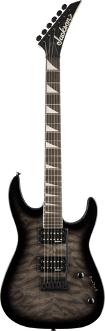 Jackson JS Series Dinky® JS20 DKQ 2PT Amaranth Fingerboard Transparent Black Burst