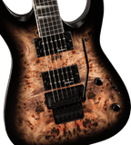Jackson JS Series Dinky® JS32 DKAP Amaranth Fingerboard Transparent Black Burst