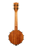 Kala KA-BNJ-MHG-C Natural Mahogany Banjo Concert Ukulele with Bag