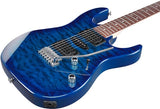 Ibanez GRX70QA Transparent Blue Burst