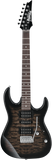 Ibanez GRX70QA Transparent Black Sunburst
