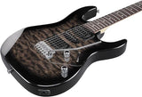 Ibanez GRX70QA Transparent Black Sunburst