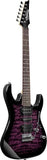 Ibanez GRX70QA Transparent Violet Sunburst