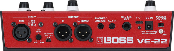 BOSS VE-22 Vocal Performer – The Brantford Music Centre
