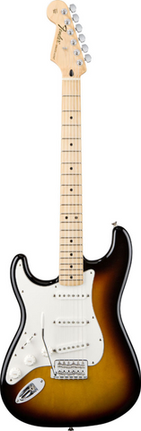 Fender Standard Stratocaster® Left-Handed Maple Fingerboard Brown Sunburst
