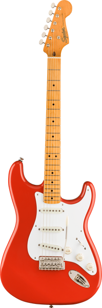 Squier Classic Vibe 50s Stratocaster Maple Fingerboard Fiesta Red The Brantford Music Centre