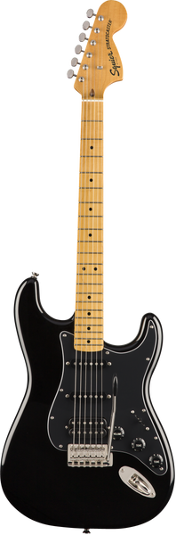 Squier Classic Vibe '70s Stratocaster® HSS Maple Fingerboard Black Squier Classic Vibe '70s Stratocaster® HSS Maple Fingerboard Black