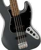 Squier Affinity Series™ Jazz Bass® Laurel Fingerboard Charcoal Frost Metallic