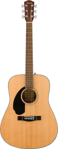 Fender CD-60S Left-Handed Walnut Fingerboard Natural