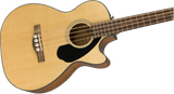 Fender CB-60SCE Bass Laurel Fingerboard Natural