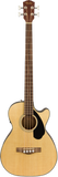 Fender CB-60SCE Bass Laurel Fingerboard Natural