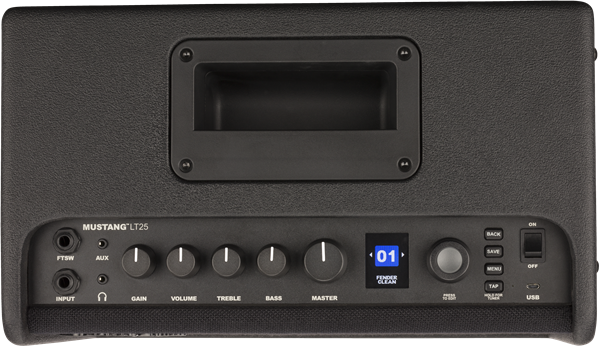 Fender mustang outlet lt25 fender tone