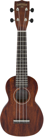 Gretsch G9100 Standard Soprano Ukulele Ovangkol Fingerboard Vintage Mahogany Stain