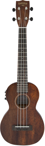 Gretsch G9110-L A.E. Long-Neck Concert Ukulele Ovangkol Fingerboard Vintage Mahogany Stain