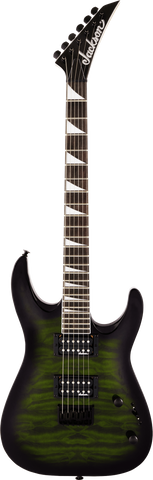 Jackson JS Series Dinky™ Arch Top JS32Q DKA HT Amaranth Fingerboard Transparent Green Burst