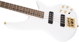 Jackson JS Series Spectra Bass JS3 Laurel Fingerboard Snow White