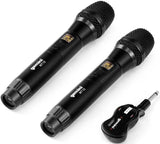 Gemini GMU-M200: UHF Dual Handheld Wireless Microphone System