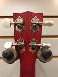 Mahalo M1 Kahiko "K" Series Soprano Ukulele Transparent Red
