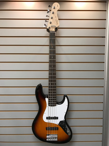 Squier Affinity Series™ Jazz Bass® V (five-string) Rosewood Fingerboard  Brown Sunburst