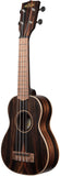 Kala KA-EBY-S Striped Ebony Soprano Ukulele