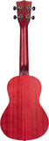 Kala Meranti Concert Ukulele Adobe Red Watercolor