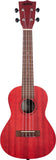 Kala Meranti Concert Ukulele Adobe Red Watercolor