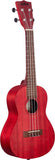 Kala Meranti Concert Ukulele Adobe Red Watercolor