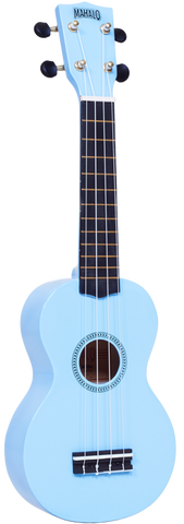 Mahalo M1 Rainbow "R" Series Soprano Ukulele Light Blue