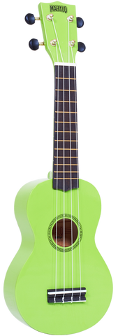 Mahalo M1 Rainbow "R" Series Soprano Ukulele Green