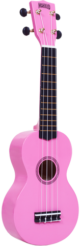 Mahalo M1 Rainbow "R" Series Soprano Ukulele Pink