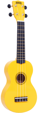 Mahalo M1 Rainbow "R" Series Soprano Ukulele Yellow