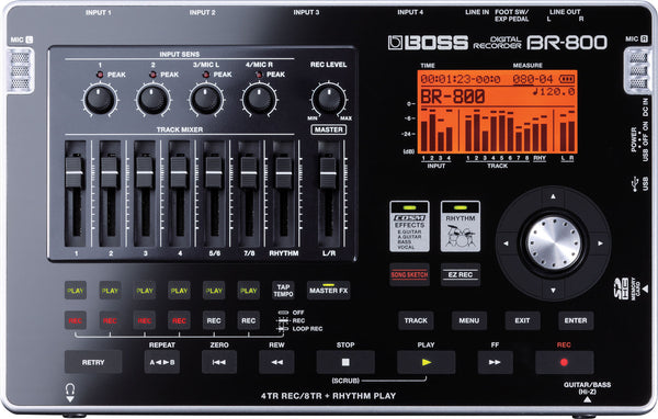 BOSS BR-800 Digital Recorder – The Brantford Music Centre