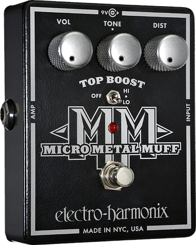 Electro-Harmonix Micro Metal Muff Distortion with Top Boost