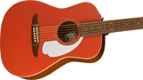 Fender Malibu Player Walnut Fingerboard Fiesta Red