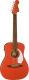 Fender Malibu Player Walnut Fingerboard Fiesta Red