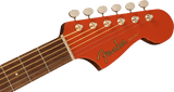 Fender Malibu Player Walnut Fingerboard Fiesta Red