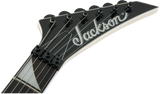 Jackson JS Series Dinky® Arch Top JS32Q DKA Amaranth Fingerboard Quilted Maple Transparent Blue