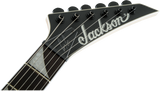 Jackson JS Series Signature Gus G. Star JS32 Amaranth Fingerboard Satin Black with White Pinstripes