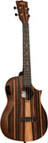 Kala KA-AM-B-CE Amara Tri-Top Baritone Ukulele w/ Cutaway & EQ
