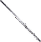 Sinclair SFL2100 C Flute Silver Plated Closed Hole