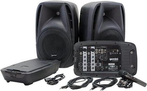 Gemini ES-210MXBLU Portable PA System