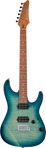 Ibanez AZ24S1F Transparent Turquoise Burst